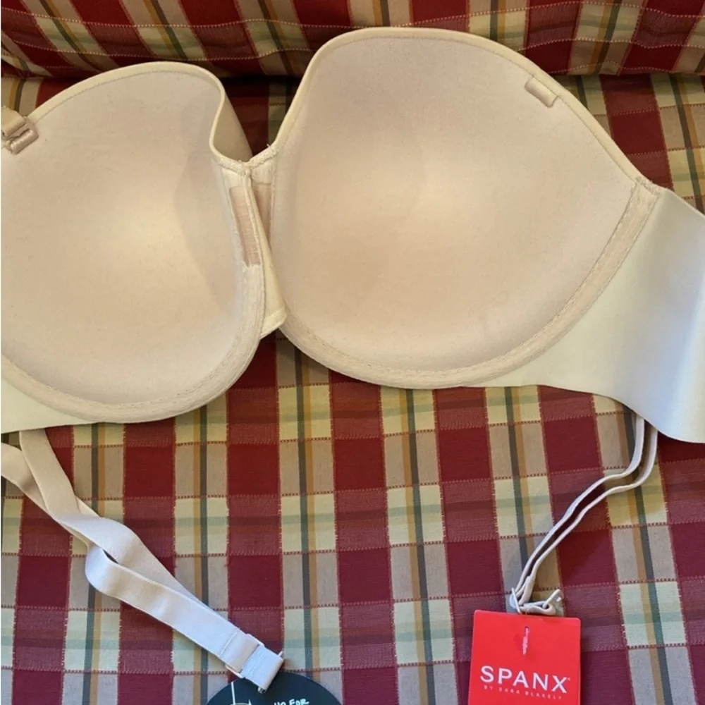SPANX Nude Strapless Push-Up Bra